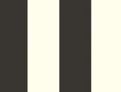 York Canvas Stripe Black/White Magnolia Home Vol. II Wallpaper> Damask, Trellis & Geometrics