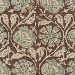 Regal Carrie Eucalyptus Fabric> Florals
