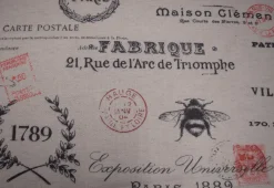 Stock/SMC Carte Postal Linen Swavelle Mill Creek Fabric> Novelty