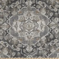 SMC Center Stage Charcoal Swavelle Mill Creek Fabric Clearance