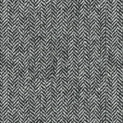 Vision Cheviot 97 Granite Fabric> Stripes & Chevrons