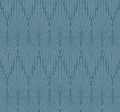 York CI2362 Blue Cafe Society Wallpaper New