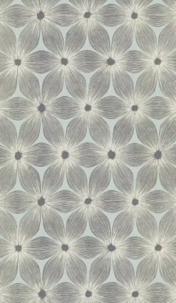 York CI2303 Blue Silver Everlasting Wallpaper Sale