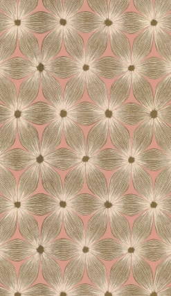 York CI2301 Coral Gold Everlasting Wallpaper Sale