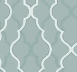 York CI2394 Teal Double Damask Wallpaper> Florals