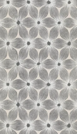 York CI2302 White Silver Everlasting Wallpaper Discount