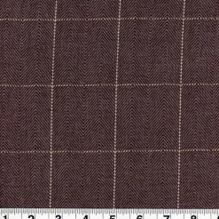 Heritage/Roth Copley Square Slate Fabric> Plaids & Checks