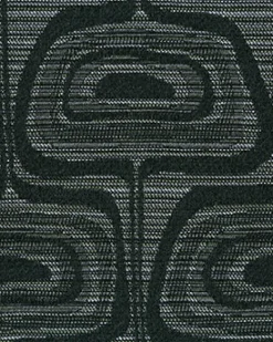 Vision Corfe 94 Blackbird Fabric> Florals