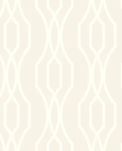 Brewster/ASP Coventry Eggshell Trellis Wallpaper Online