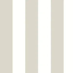 York CV4445 Cream Awning Stripe Wallpaper> Damask, Trellis & Geometrics