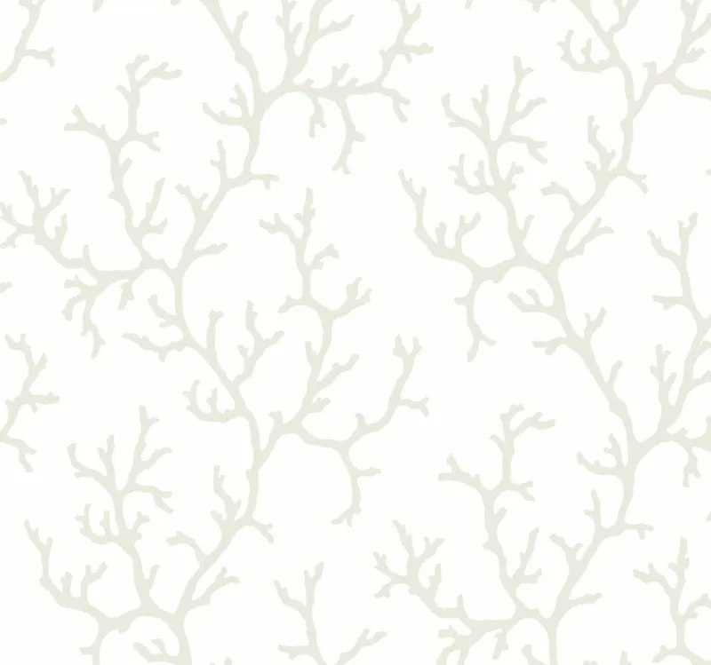 York CV4431 White Coral Island Wallpaper Discount