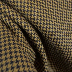 Stock/Heritage/Roth D2123 Houndstooth Black with Gold Fabric