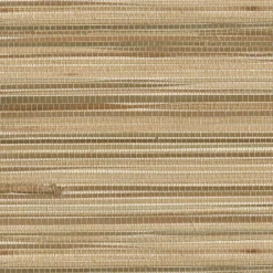 Brewster Dazo Neutral Grasscloth Wallpaper> Damask, Trellis & Geometrics