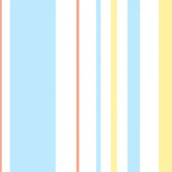 York DI0909 Blue/Orange Disney and Pixar Toy Story 4 Owens Stripe Wallpaper> Kids