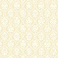 York DM5029 Yellow Petite Ogee Wallpaper> Florals