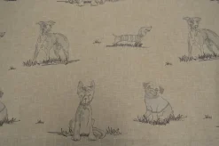 Stock/PKaufmann_inc/PKL Dog Days EMB Linen P/K Lifestyles Fabric New