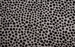 Stock/Covington Dotify Ebony Ivory Covington Fabric> Solid, Texture & Faux