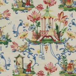 PKaufmann_inc/PKL East Of The Moon 150080 Porcelain PK Lifestyles Fabric> Toile