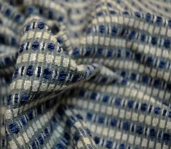 Vision Echo Ink Chenille Stripe JNS Fabric> Solid, Texture & Faux