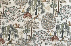 Stock/SMC Enchanted Forest Eucalyptus Swavelle Mill Creek Fabric> Toile