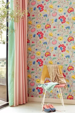Brewster Epona Light Grey Floral Fantasy Wallpaper Sale
