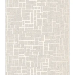 Brewster Evolve Etude Light Grey Geometric Wallpaper> Florals