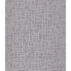 Brewster Evolve Etude Purple Geometric Wallpaper> Florals