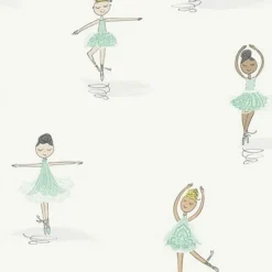 Seabrook FA40804 Tiny Dancers Wallpaper Discount