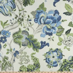 PKaufmann_inc/PK Fanciful Florale Alabaster P Kaufmann Fabric> Florals