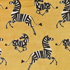 Stock/Regal Farlowe Saffron Regal Velvet Fabric Discount