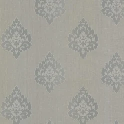 Stock/Brewster FD68088 Donald Grey Transitional Damask Print Wallpaper> Florals