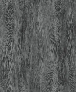 York FH4055 Black Quarter Sawn Wood Wallpaper> Brick, Stone & Wood