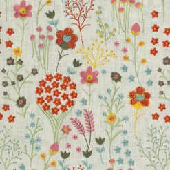 PKaufmann_inc/PKL Floral Feast Emb 410520 Spring PK Lifestyles Fabric> Specialty