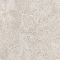 Brewster For Your Bath III Niabi Pink Leaves Wallpaper> Architectural