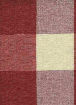 Laura Kiran Four Inch Check 3170 Blossom Cream Fabric