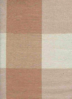 Laura Kiran Four Inch Check 3163 Blush Fabric Outlet
