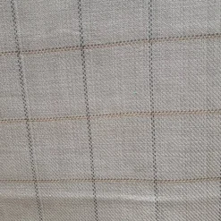 Stock/Heritage/Roth Frazier Gray Window Pane Plaid Roth Fabric Sale