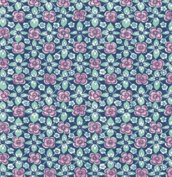 Brewster/ASP Free Spirit Indigo Floral Wallpaper Hot