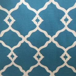 Europatex Fretwork Onyx Blue Outdoor Fabric Sale