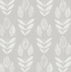 Brewster Garland Dove Block Tulip Wallpaper> Architectural