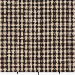 Tempo Gingham Onyx Fabric Best