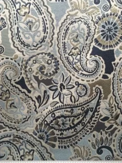 Tempo Grand Whimsy Indigo Fabric Discount