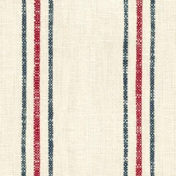 Regal Highlander Slub Stripe Red Fabric