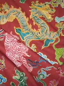 Hamilton Himalaya Coral Fabric