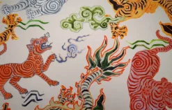 Stock/Hamilton Himalaya Natural Hamilton Fabric