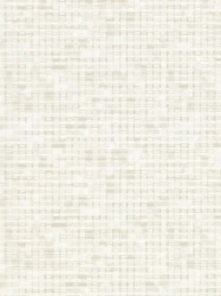 Brewster 2909-IH-23601 Clarice Cream Distressed Faux Linen Wallpaper