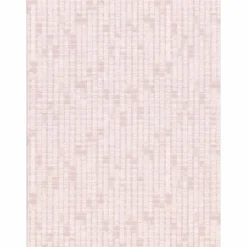 Brewster 2909-IH-23609 Clarice Pink Distressed Faux Linen Wallpaper Discount
