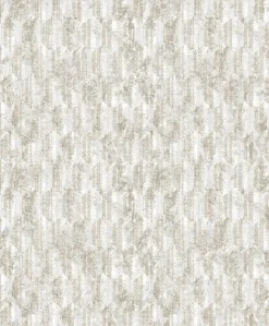Brewster 2838-IH2214 Kendall Off-White Geometric Wallpaper New