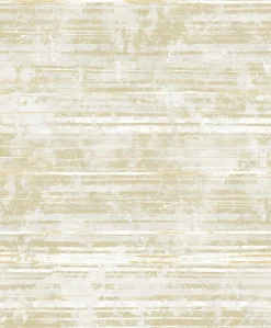 Brewster 2838-IH2251 Makayla Light Yellow Stripe Wallpaper> Damask, Trellis & Geometrics