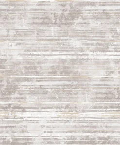 Brewster 2838-IH2257 Makayla Mauve Distressed Stripe Wallpaper> Damask, Trellis & Geometrics